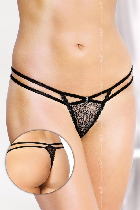 Erotická tanga 2450 black