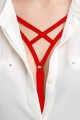 Raminka Decollete 426 cross red