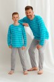 Chlapecké pyžamo 2622 Harry turquoise