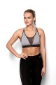 Fitness top Ariela grey