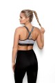 Fitness top Ariela grey