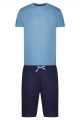 Pánské pyžamo 38881 Duty blue