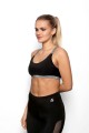 Fitness top Areta black