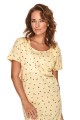 Těhotenská noční košile 901 Linda yellow