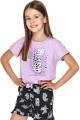 Dívčí pyžamo 2706 Misza violet
