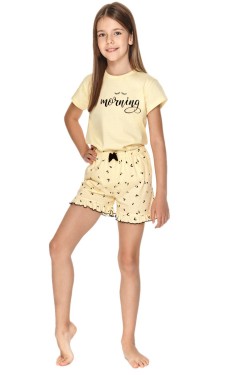 Dívčí pyžamo 2706 Misza yellow