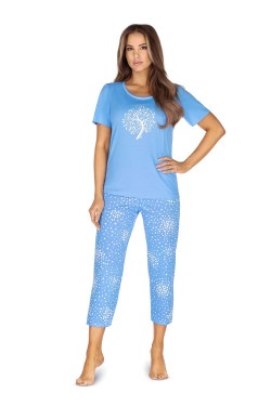 Dámské pyžamo 624 blue plus
