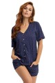 Dámské pyžamo 623 dark blue